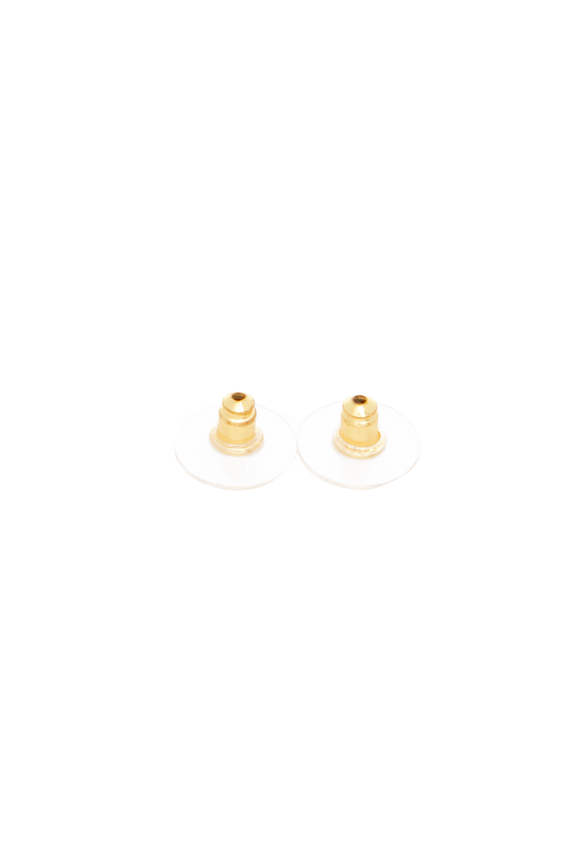 Chanel - Gold Tone Heart Coco In Love Earrings