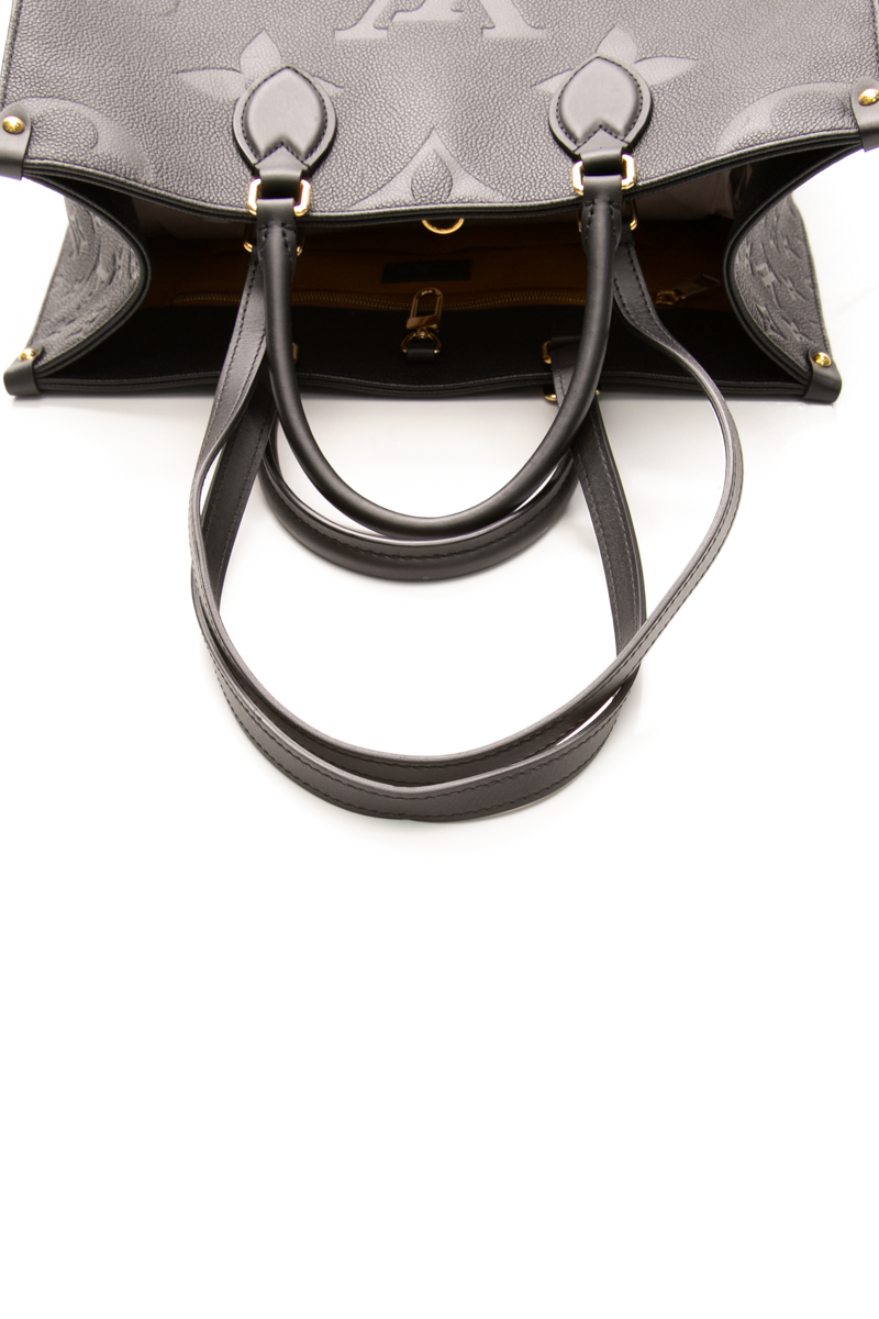 Louis Vuitton - Black OnTheGo MM Tote