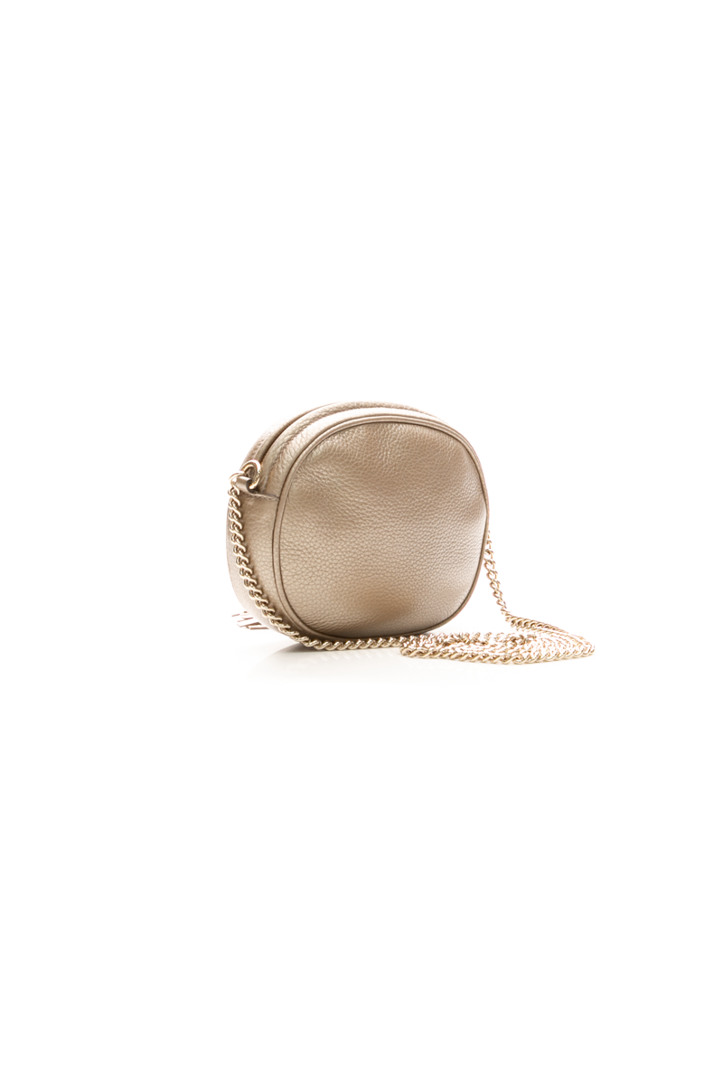 Gucci - Gold Mini Soho Chain Bag