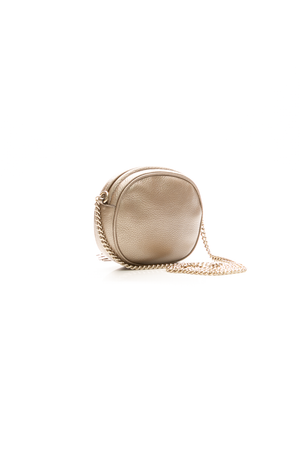 Gucci - Gold Mini Soho Chain Bag