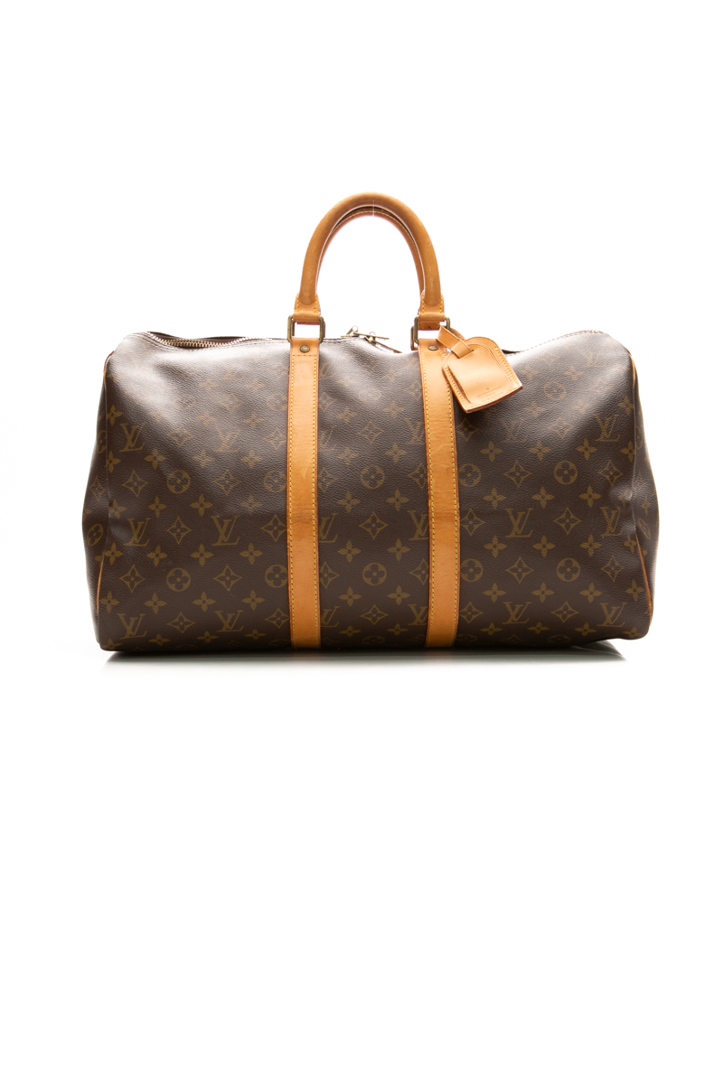 Louis-Vuitton-Vintage-Keepall-45-Travel- Bag-300689