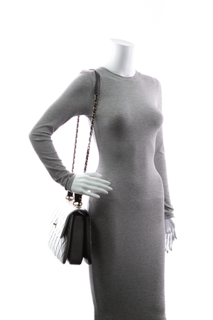 Chanel - Grey Medium Trendy Top Handle Flap Bag
