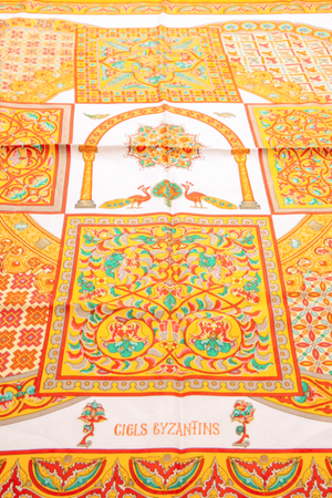 Ciels Byzantins Silk Scarf