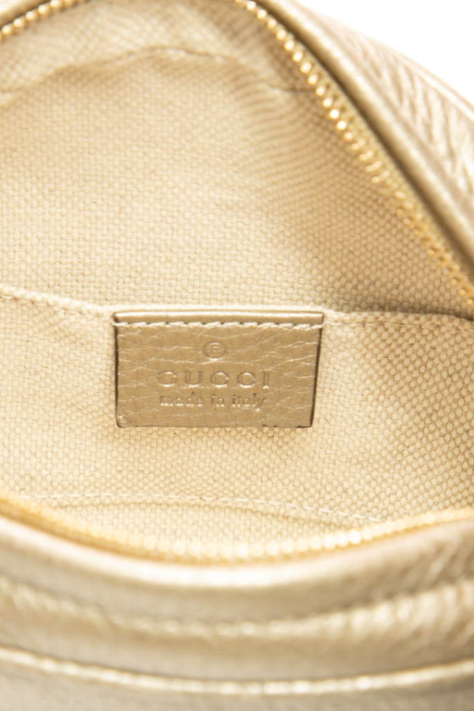 Gucci - Gold Mini Soho Chain Bag