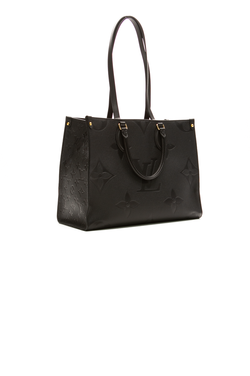 Louis Vuitton - Black OnTheGo MM Tote