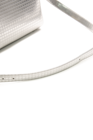 Christian Dior - Silver Micro Cannage Medium Lady Dior