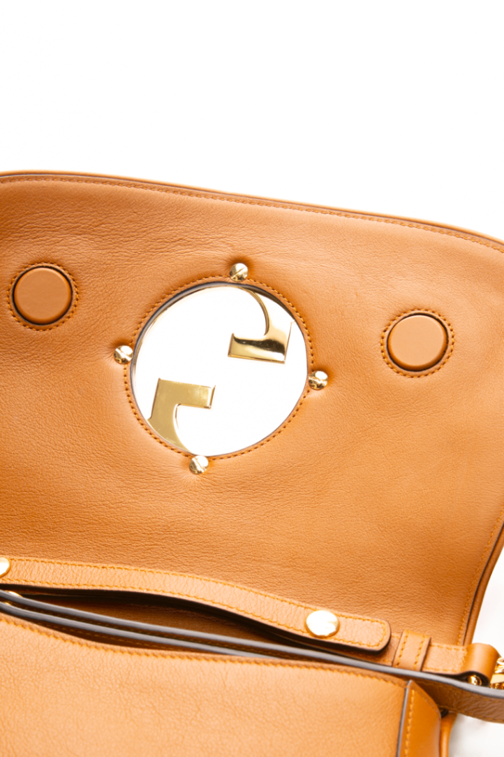 Gucci - Tan Blondie Flap Shoulder Bag Roxy
