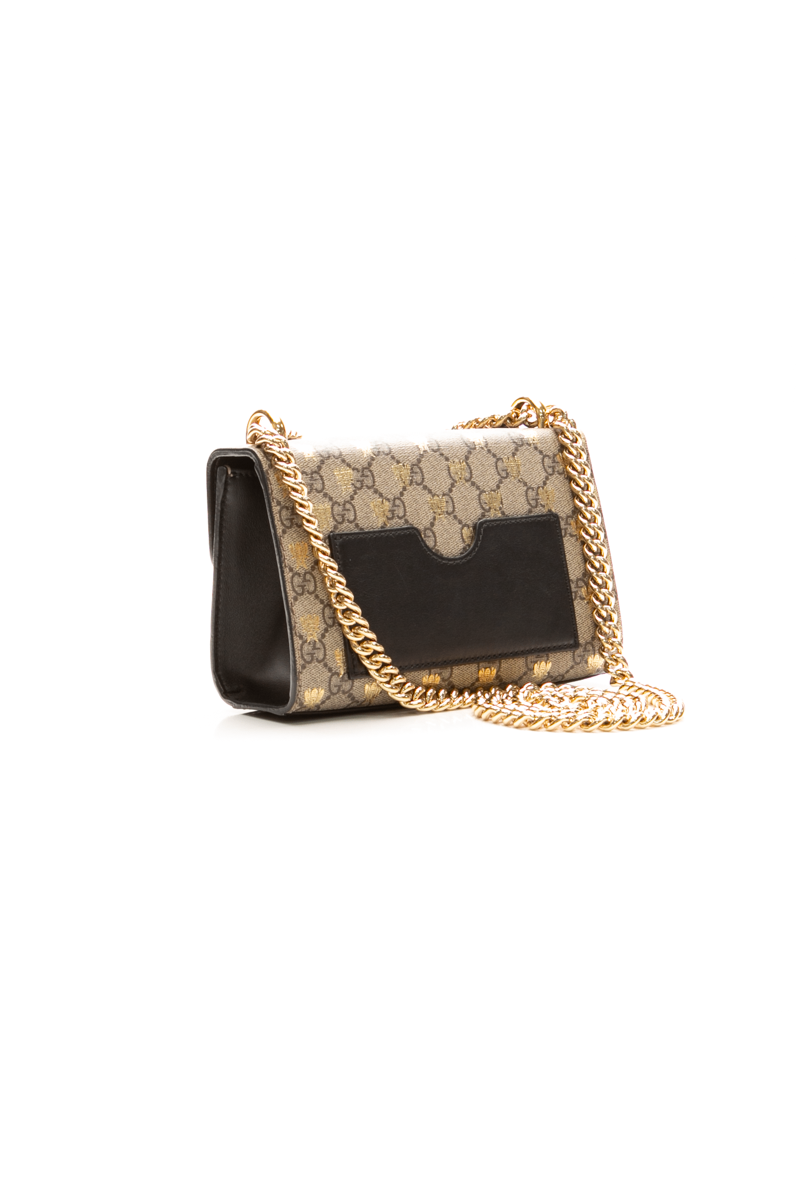 Gucci - Supreme Bees Small Padlock Bag