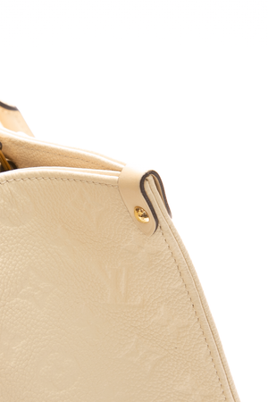 Louis Vuitton - Cream OnTheGo MM Tote