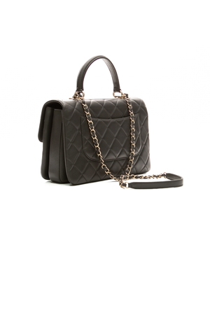 Chanel - Grey Medium Trendy Top Handle Flap Bag