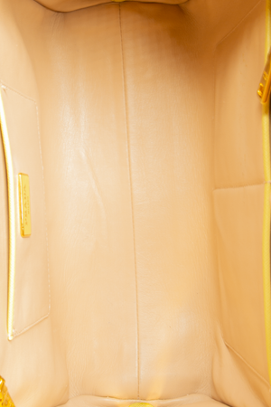Prada - Yellow Rhinestone Top Handle Bag