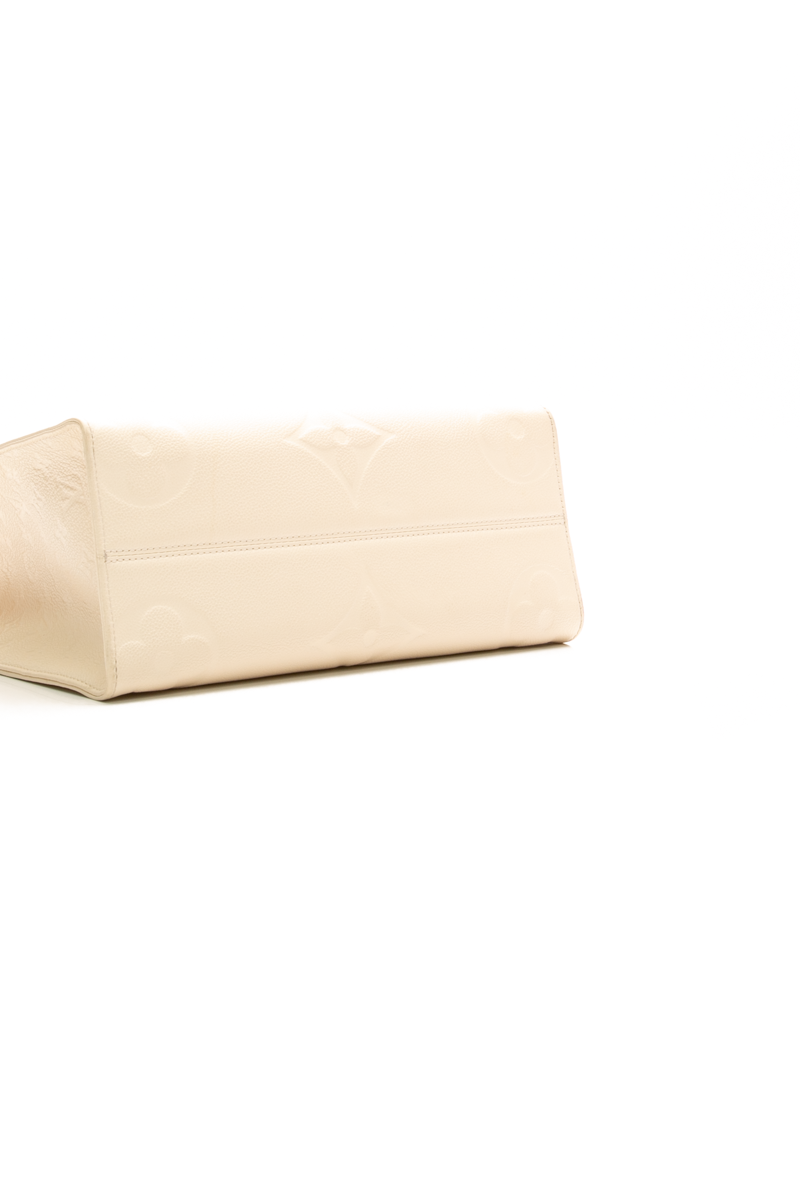 Louis Vuitton - Cream OnTheGo MM Tote