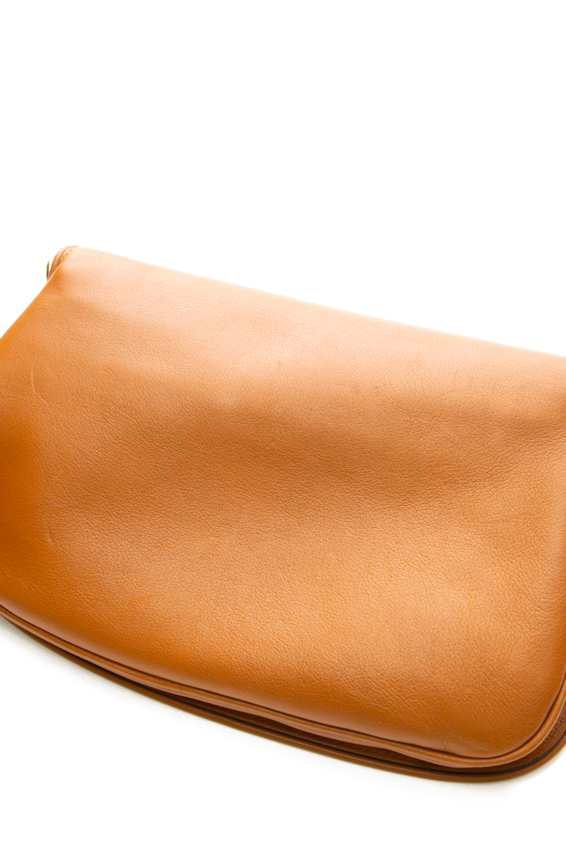 Gucci - Tan Blondie Flap Shoulder Bag Roxy