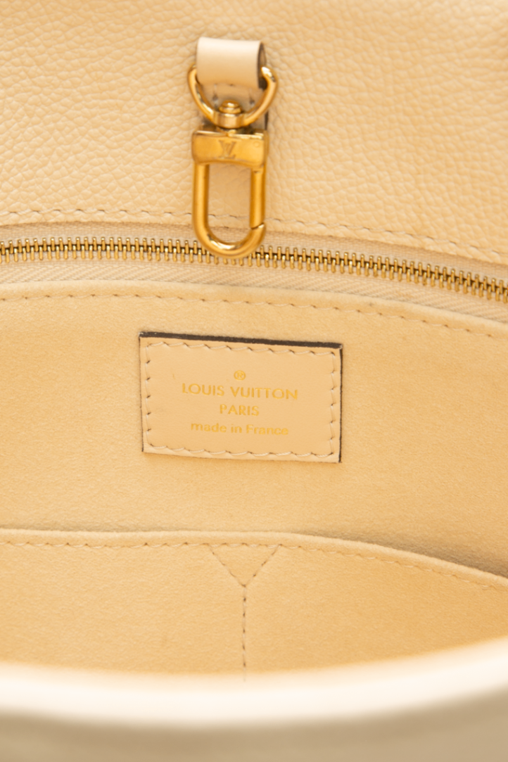 Louis Vuitton - Cream OnTheGo MM Tote