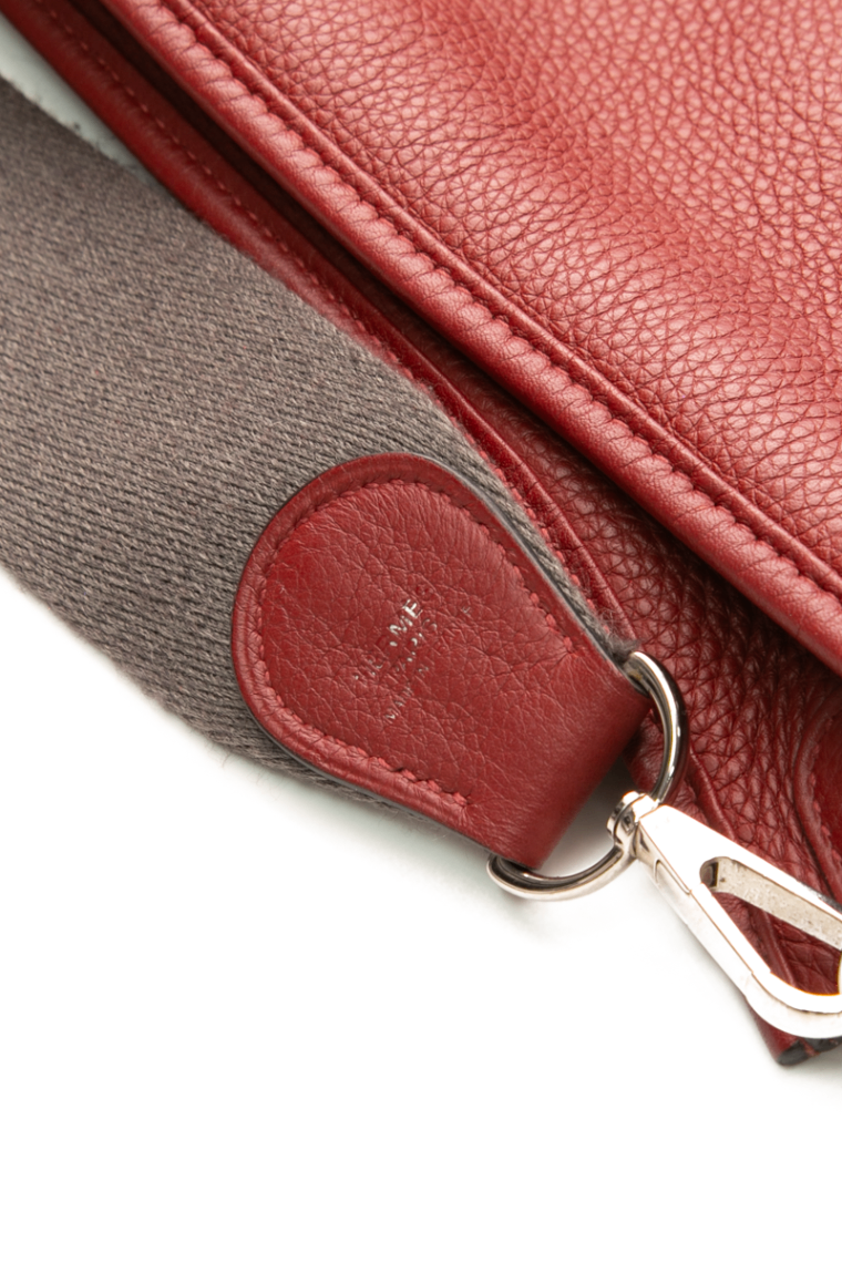 Hermes - Red Clemence Evelyne III PM (2012)