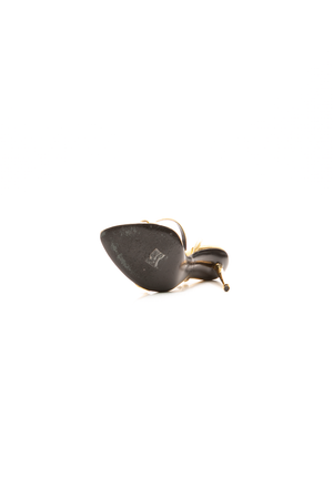 Tom Ford - Padlock Pointy Naked Heel Sandals  (38)