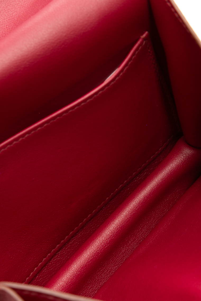 Hermes - Dark Fuchsia Constance Bag 18