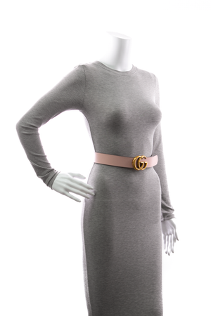 Gucci - Pink Reversible Belt (90)