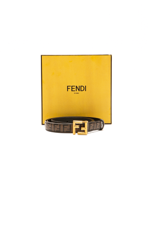 Fendi - Zucca FF Logo Belt  (90)