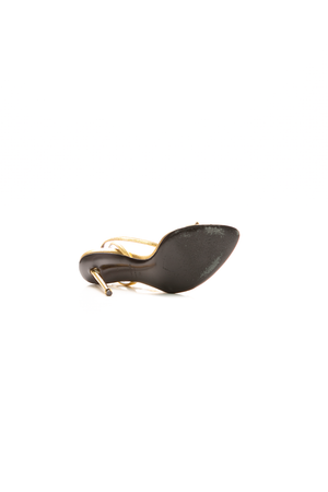 Tom Ford - Padlock Pointy Naked Heel Sandals  (38)