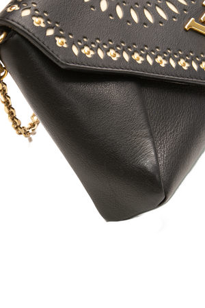 Louis Vuitton - Black Embellished Love Note Bag