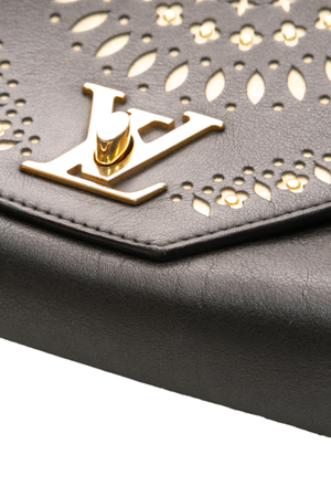 Louis Vuitton - Black Embellished Love Note Bag