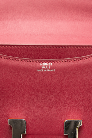 Hermes - Dark Fuchsia Constance Bag 18