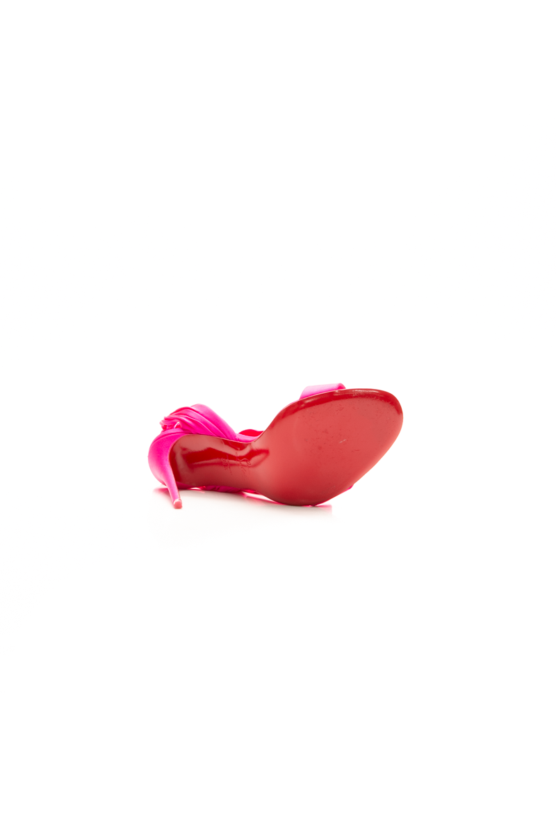 Christian Louboutin - Pink Miss Z Sandale Du Desert Heels (38.5)