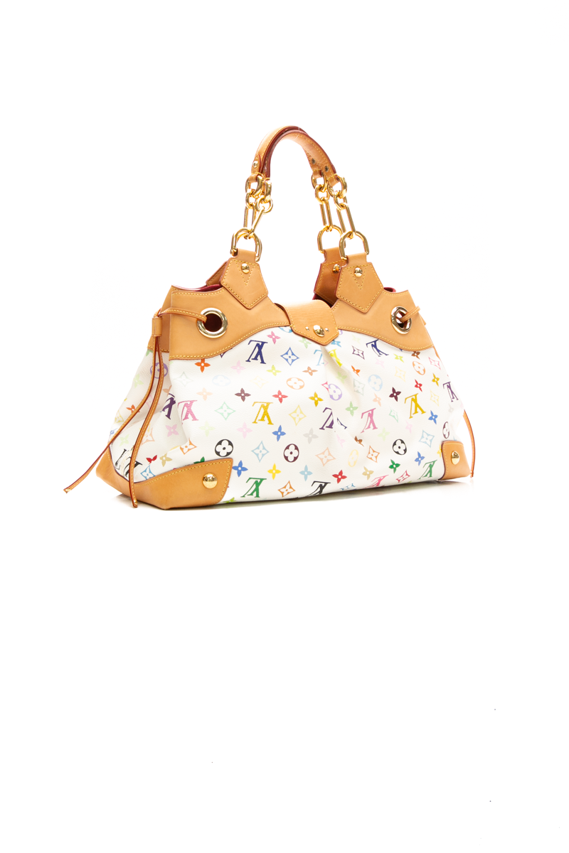 Louis Vuitton - White Monogram Multicolor Ursula