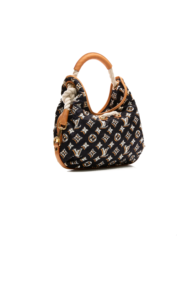 Louis Vuitton - Navy Nylon Bulles MM