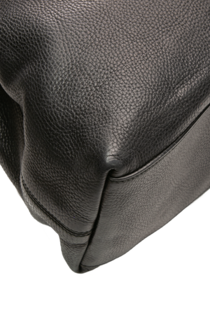 Gucci - Black Pebbled Leather Studded Soho Tote