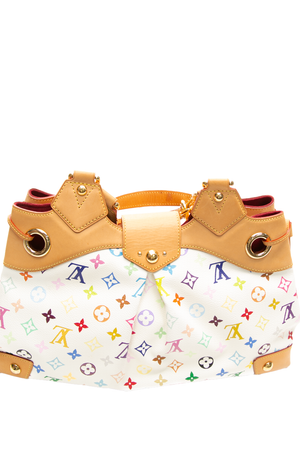 Louis Vuitton - White Monogram Multicolor Ursula
