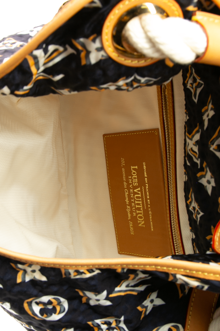 Louis Vuitton - Navy Nylon Bulles MM