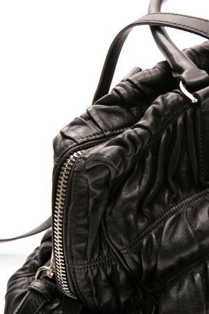 Prada - Black Nappa Gaufre Leather Tote Bag