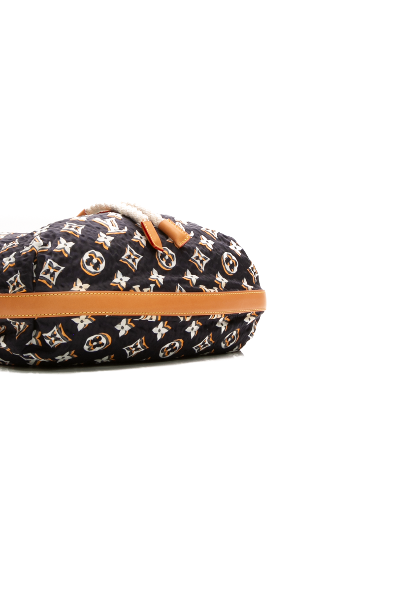 Louis Vuitton - Navy Nylon Bulles MM