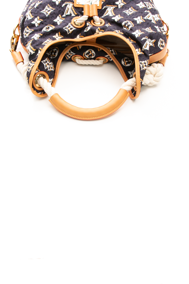 Louis Vuitton - Navy Nylon Bulles MM