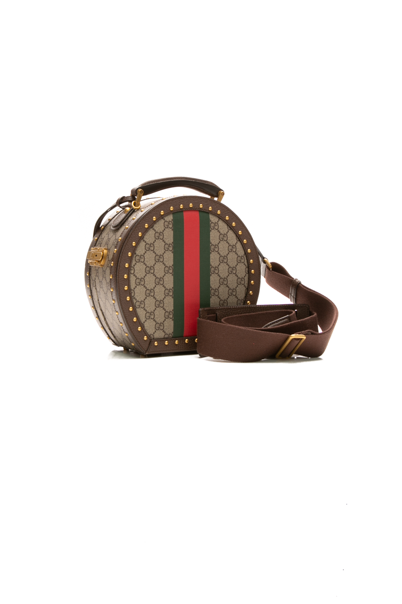 Gucci - Supreme Mini Savoy Hat Box Bag
