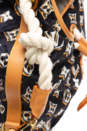 Louis Vuitton - Navy Nylon Bulles MM
