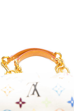 Louis Vuitton - White Monogram Multicolor Ursula
