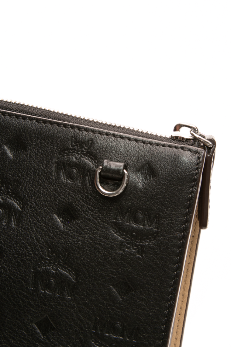 MCM - Black/Beige Logo Klara Crossbody Pouch