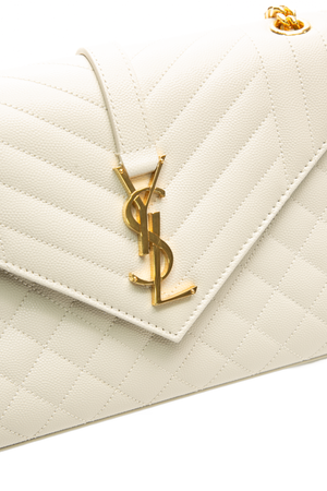 Saint Laurent - Ivory Envelope Bag Med.