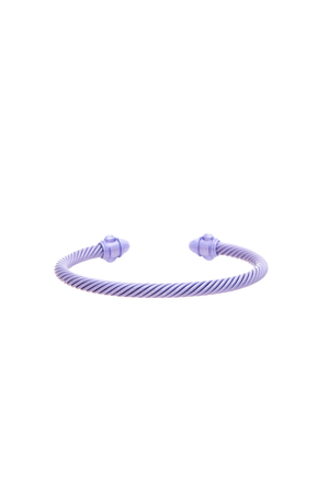 David Yurman - Purple 5mm Renaissance Alumunim Cable Bracelet