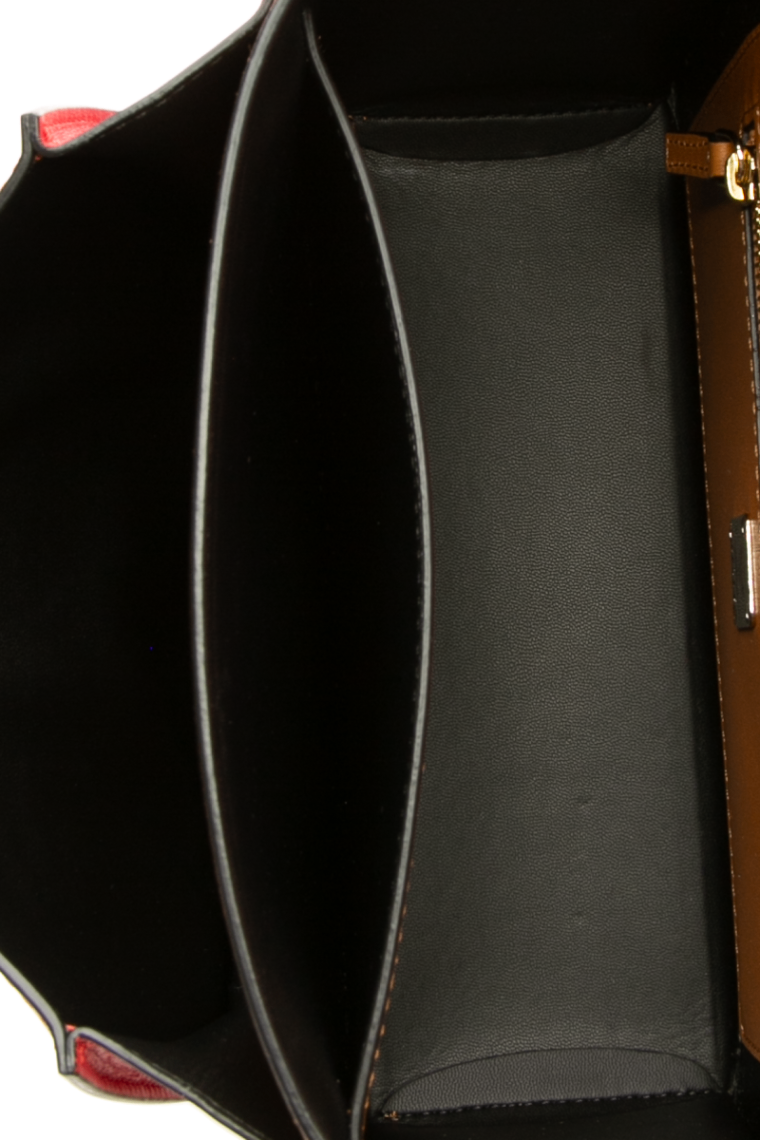 MCM - Multicol Leather Colorblock Crossbody Bag