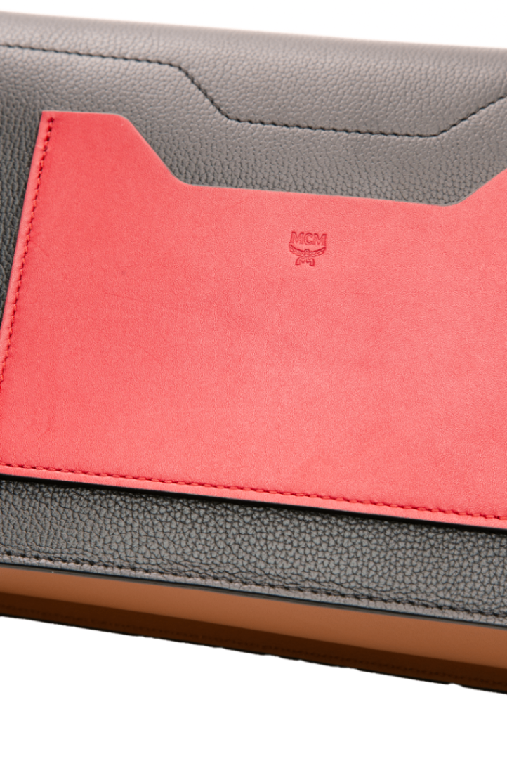 MCM - Multicol Leather Colorblock Crossbody Bag