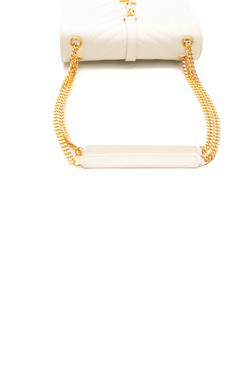 Saint Laurent - Ivory Envelope Bag Med.