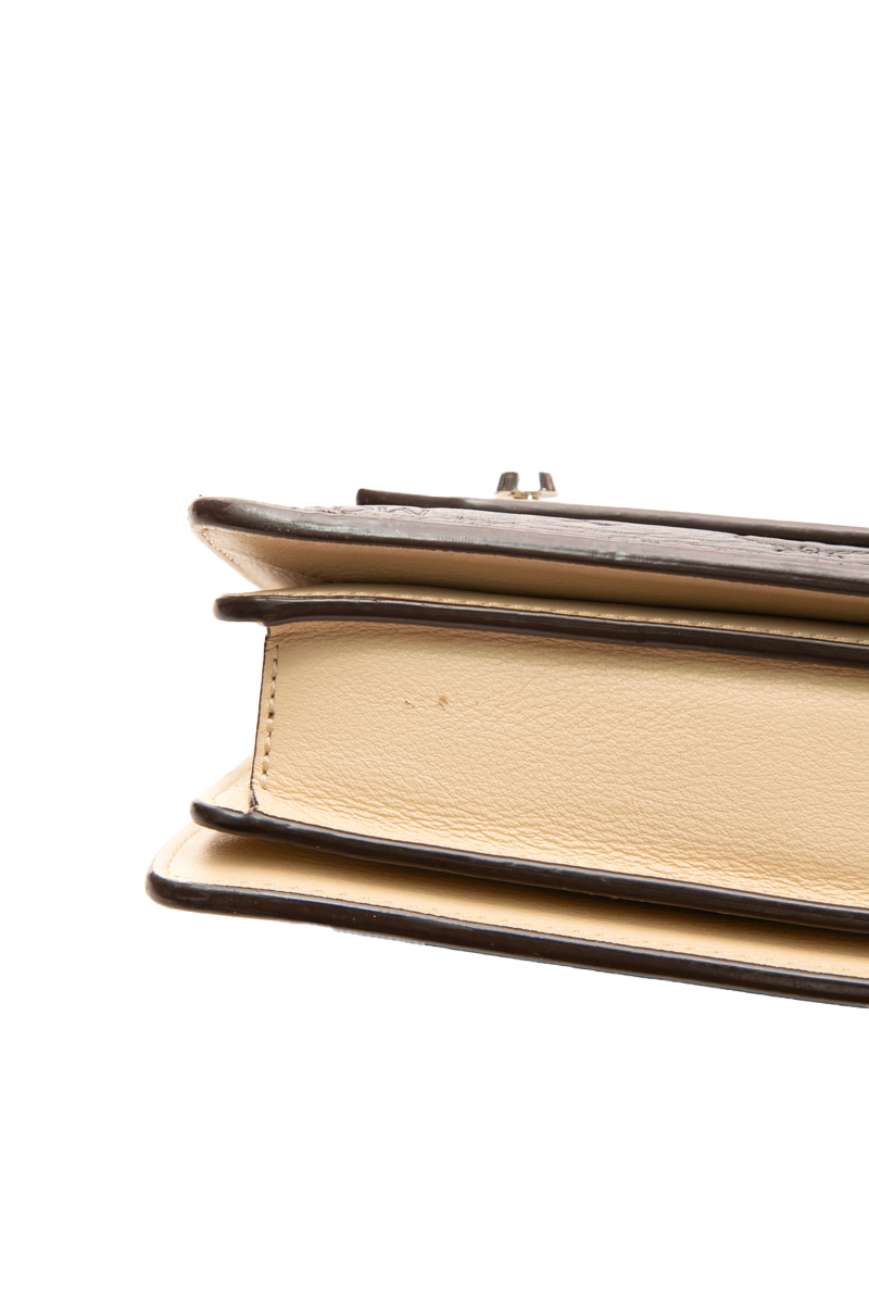 MCM - Black/Beige Logo Klara Crossbody Pouch