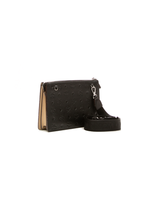 MCM - Black/Beige Logo Klara Crossbody Pouch