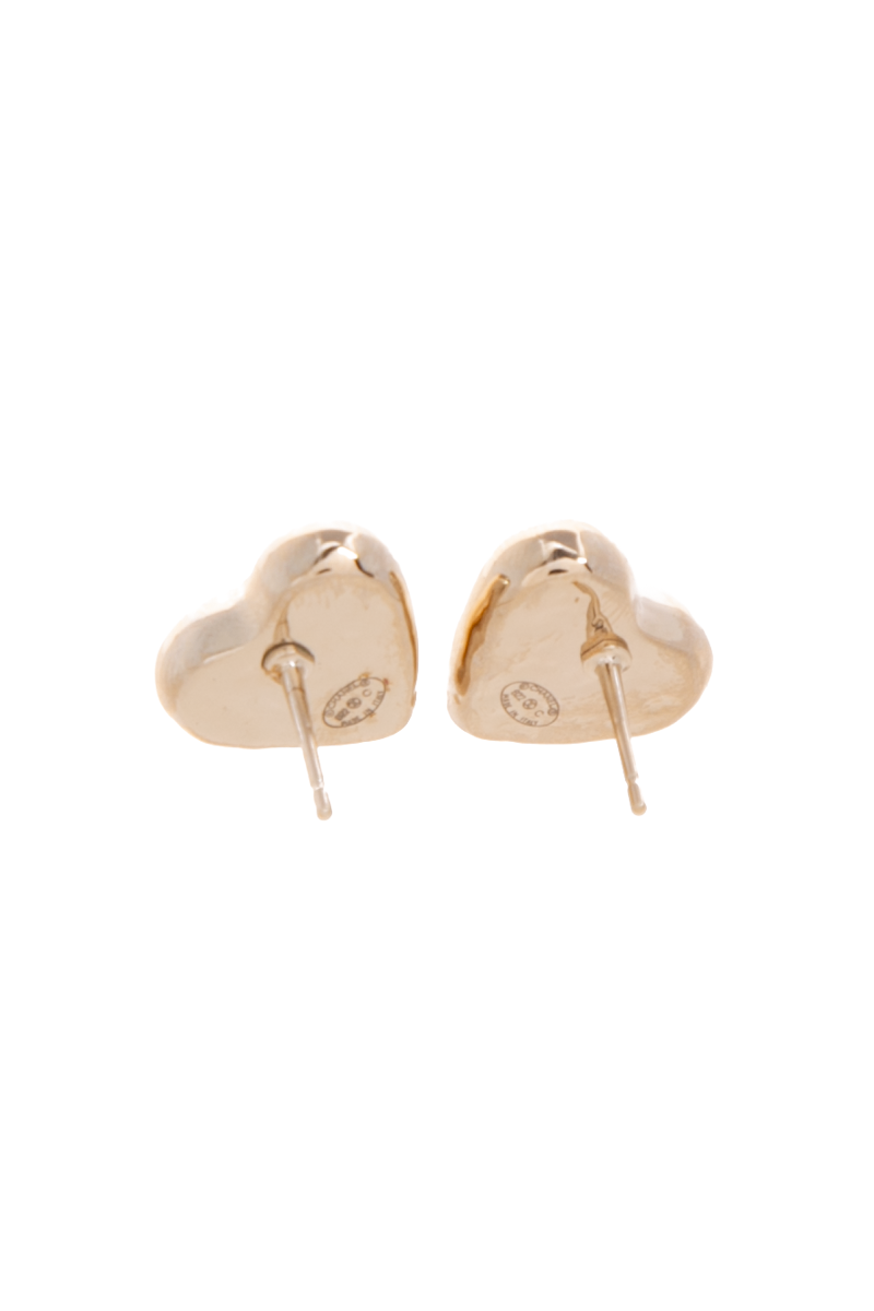 Chanel - Gold CC Heart Earrings (2022)