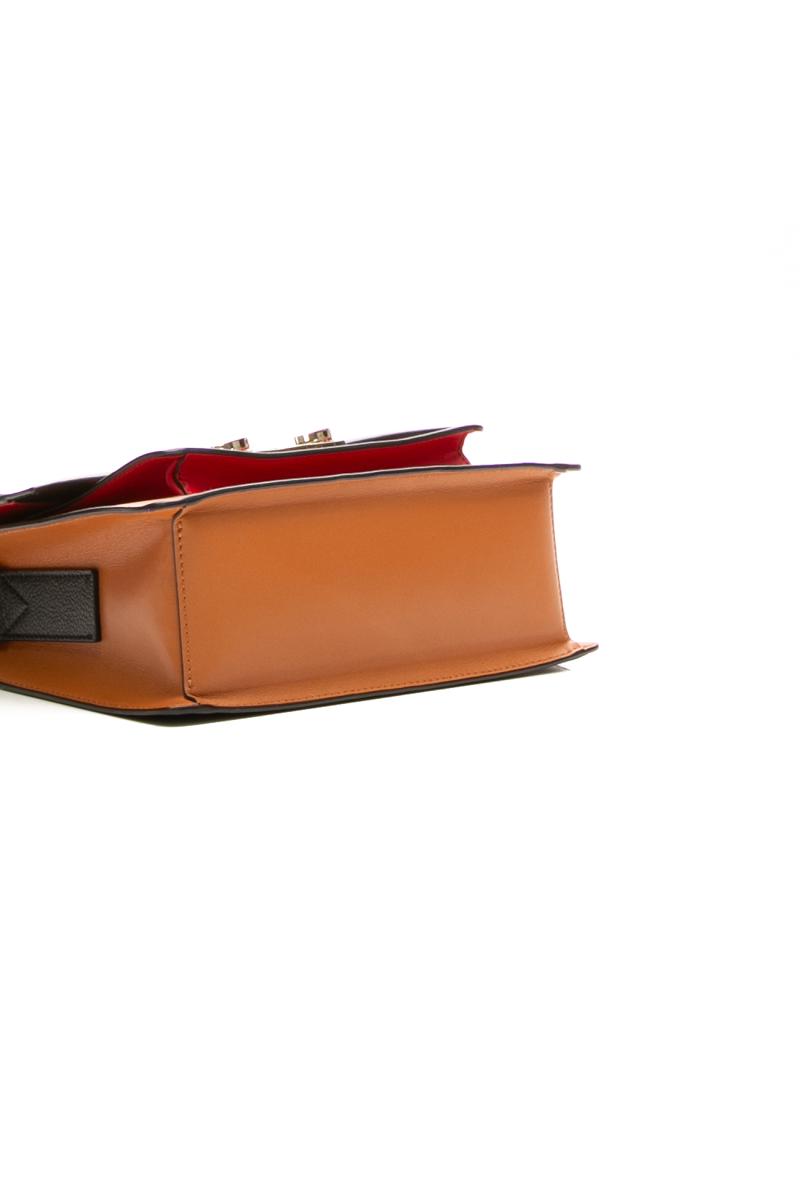 MCM - Multicol Leather Colorblock Crossbody Bag
