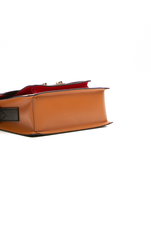 MCM - Multicol Leather Colorblock Crossbody Bag